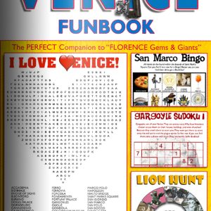 Venice Italy travel FunBook puzzle and game book by Patty Civalleri