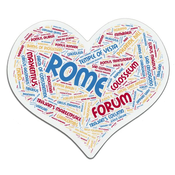 heart-shaped italy travel sticker