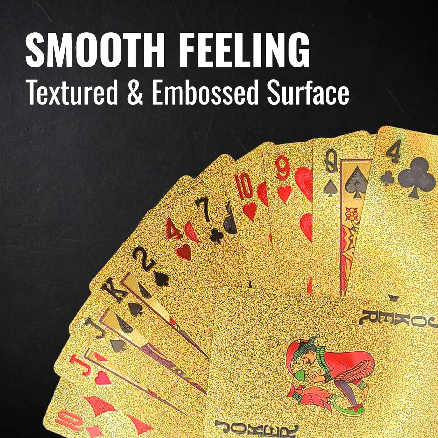 24kt GOLD Playing Cards - in a gorgeous gift box for that traveler that has everything - Image 3