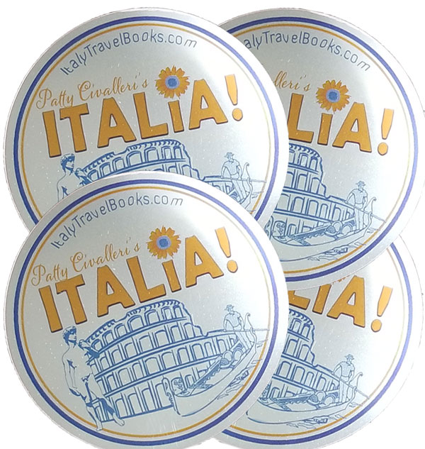 Italia Wine Discs (Set of Four)