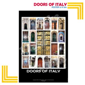 Doors of Italy — Fine Art Poster by Patty Civalleri (13" x 19")