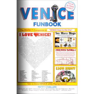 Venice FunBook Puzzles & games for your travel trip to Venice.