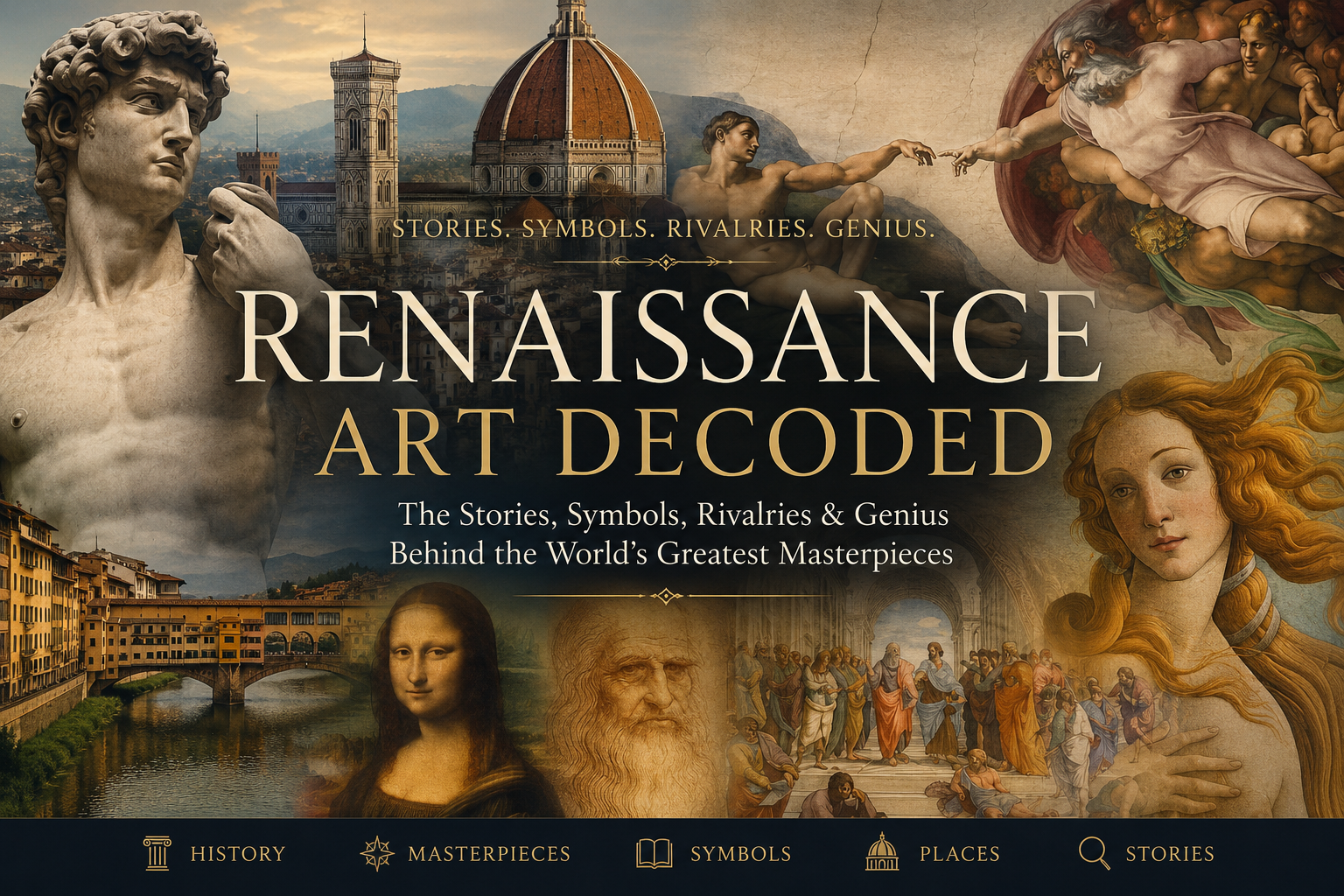 Hero image for RennArt pillar page Learn how to describe the purpose of Renaissance art works.