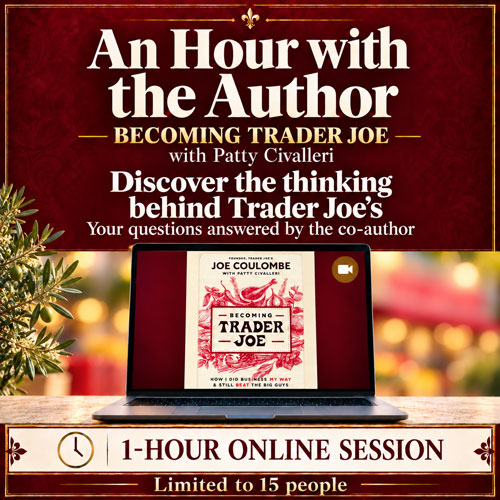 An hour with the author of BECOMING TRADER JOE
