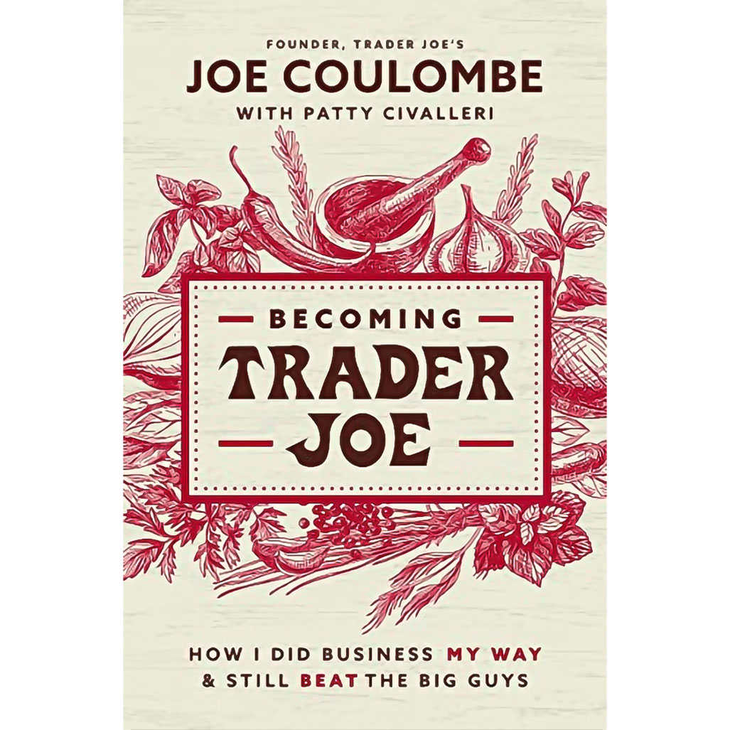 book cover: Becoming Trader Joe by Coulombe with Patty Civalleri